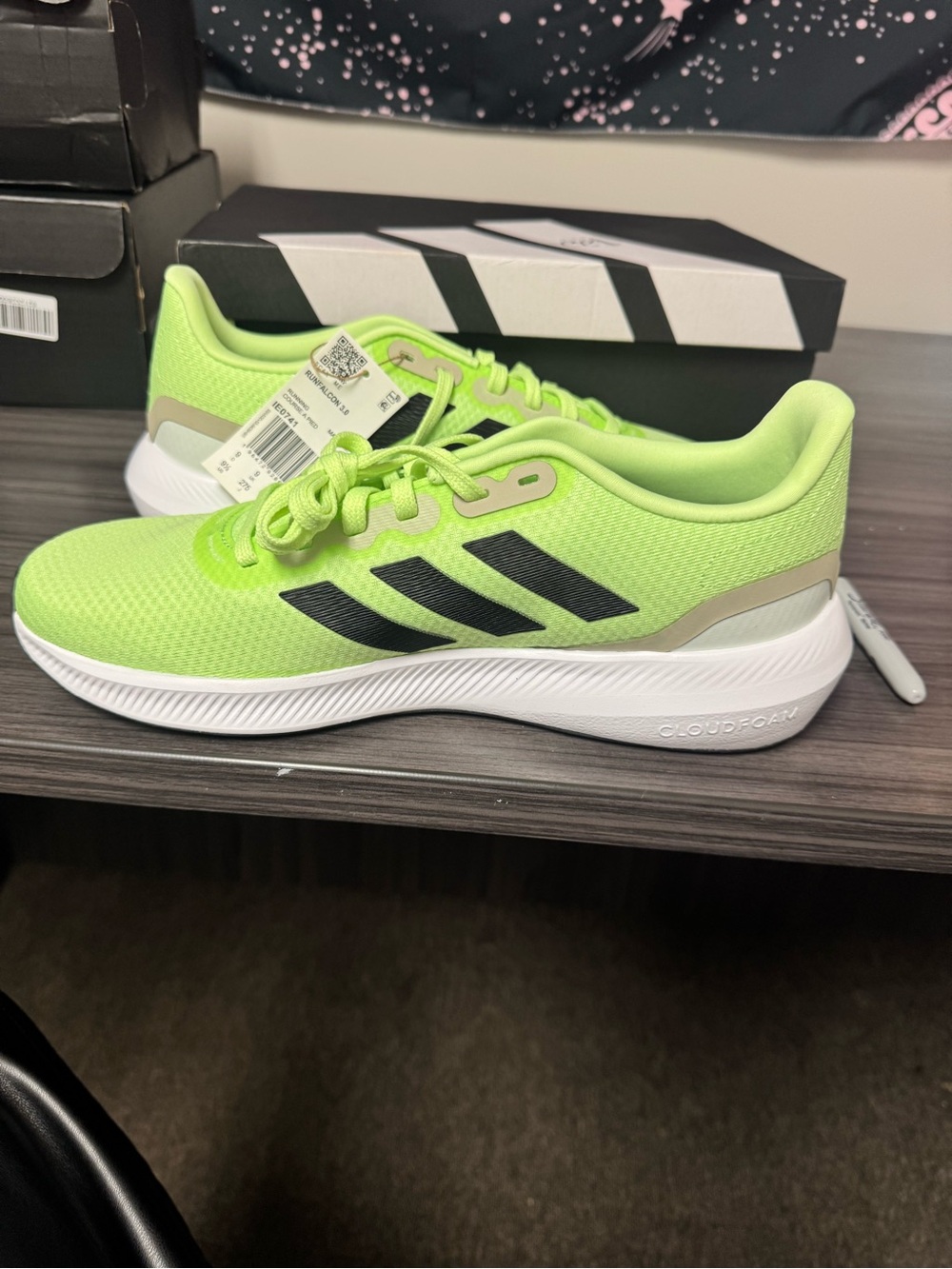 adidas Runfalcon 3.0 Men's Athletic Shoes - Lime